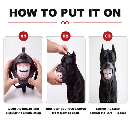 GrinPup™ Grin Muzzle
