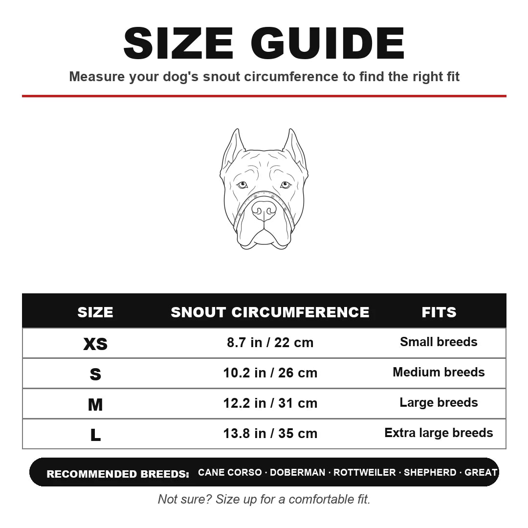 GrinPup™ Grin Muzzle