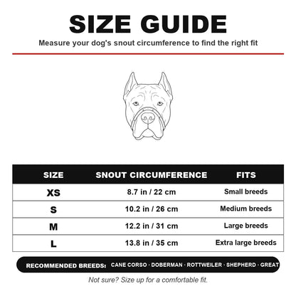 GrinPup™ Grin Muzzle